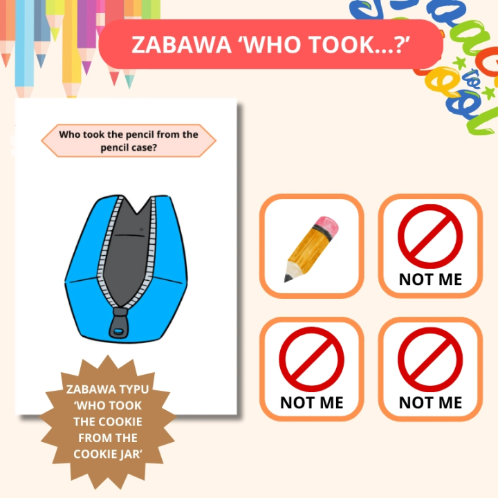 School Supplies – przybory szkolne - język angielski - EduBazarek