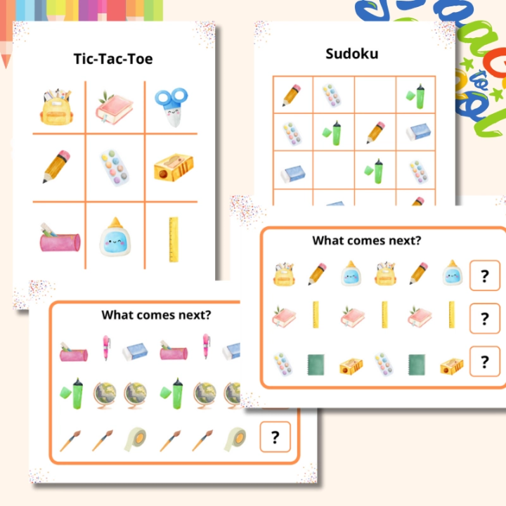 School Supplies – przybory szkolne - język angielski - EduBazarek