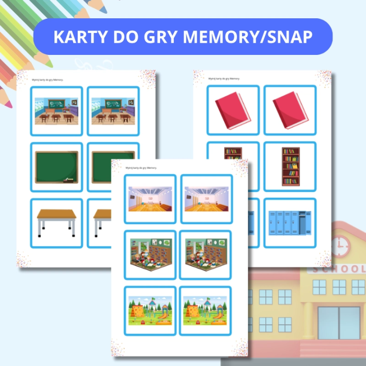 Zestaw My School - język angielski - EduBazarek