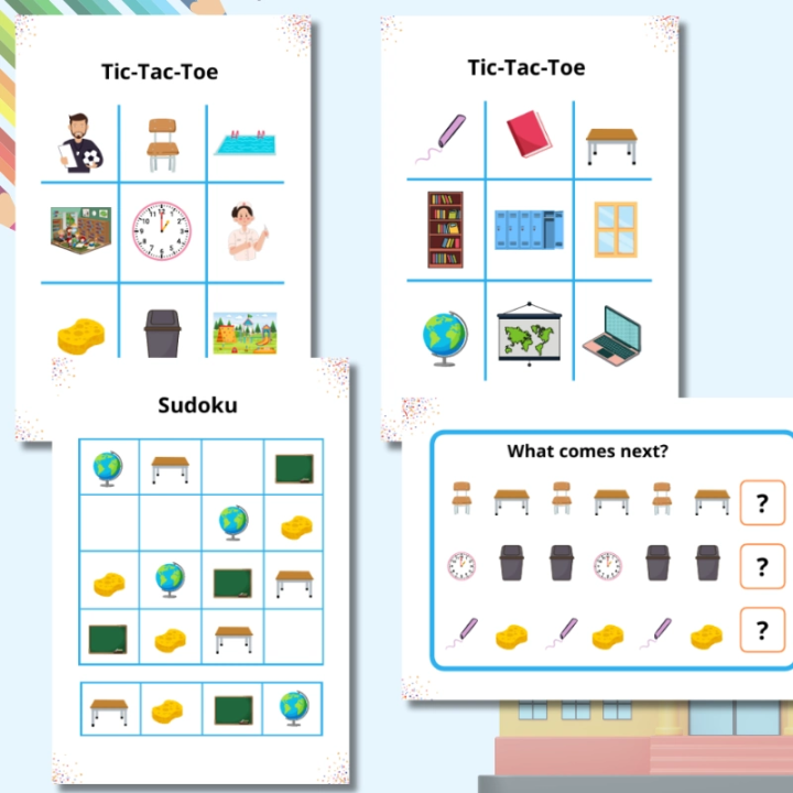 Zestaw My School - język angielski - EduBazarek