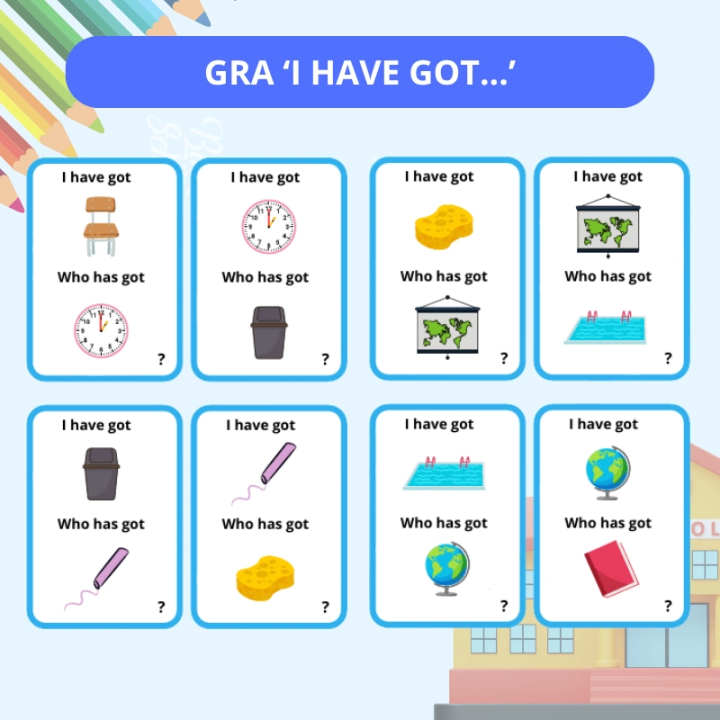 Zestaw My School - język angielski - EduBazarek