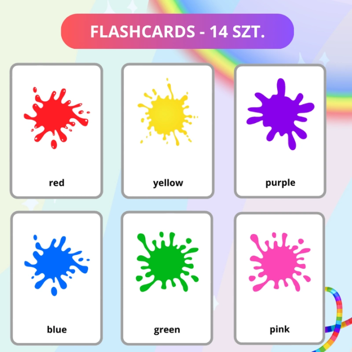 Zestaw Colours - język angielski - EduBazarek
