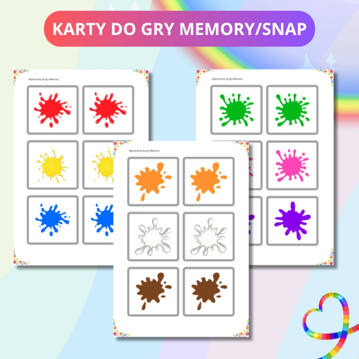 Zestaw Colours - język angielski - EduBazarek